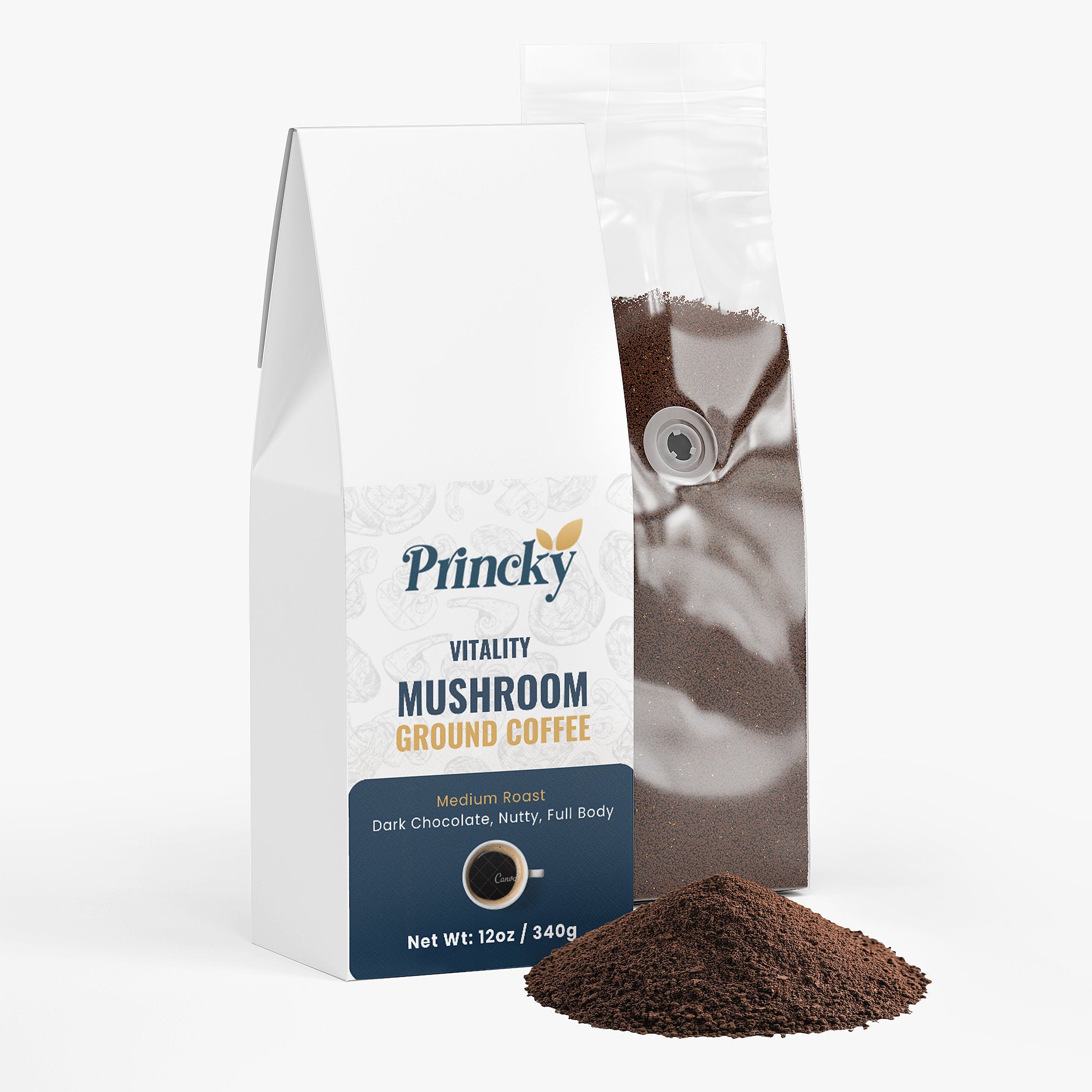 Vitality Mushroom Coffee (Medium Roast)